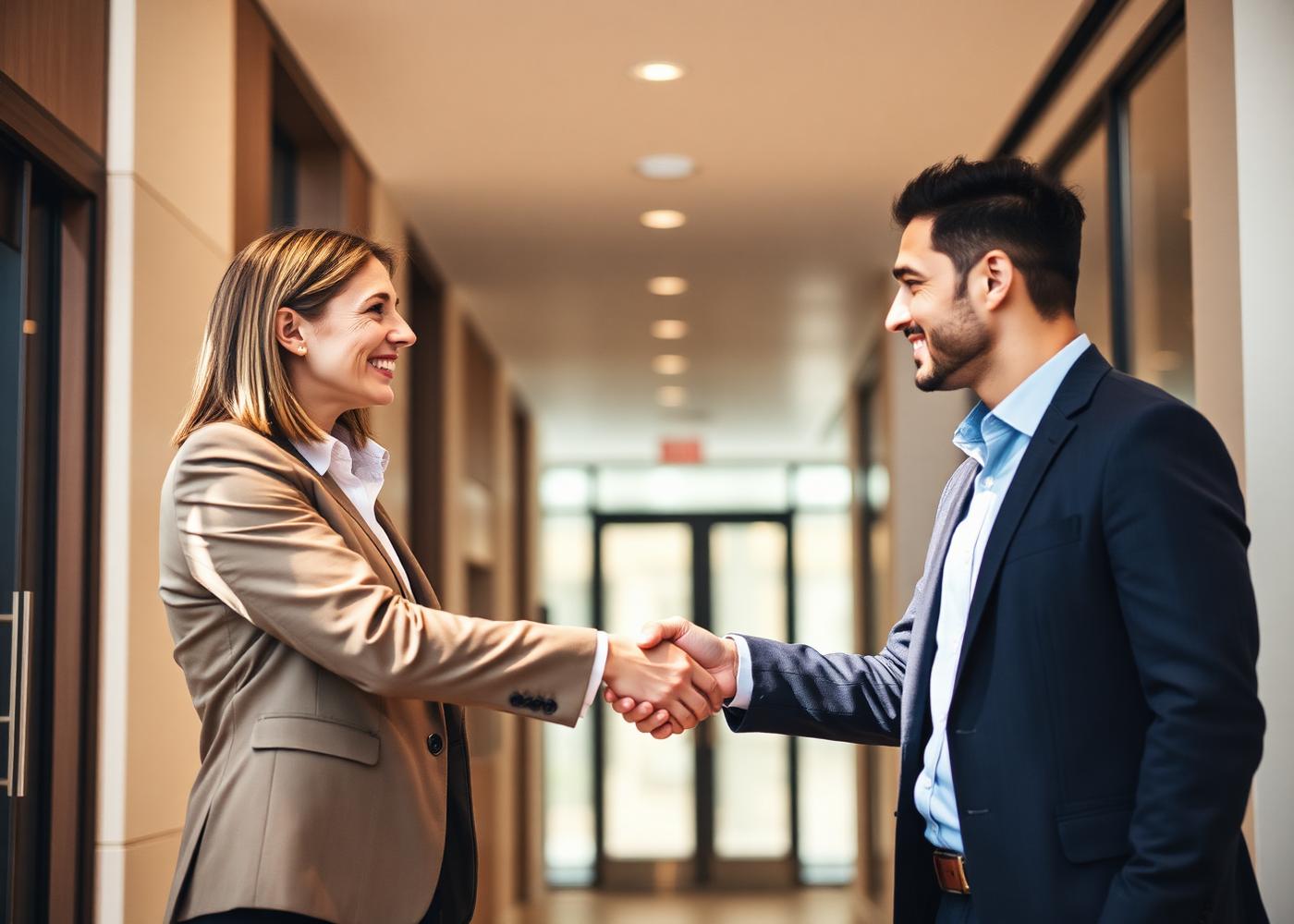 ARC and a supplier confirming a long-term partnership